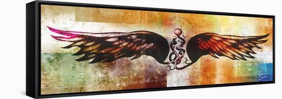 Wing Dream 2-Greg Simanson-Framed Stretched Canvas