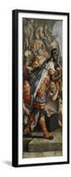 Wing of an Altarpiece with Adoration of the Magi-Pieter Aertsen-Framed Premium Giclee Print