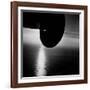 Wing of Plane Showing Above the Atlantic Ocean as Seen from a Pan Am Clipper-Bernard Hoffman-Framed Premium Photographic Print