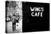 Wing's Cafe-Sharon Wish-Stretched Canvas