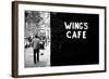 Wing's Cafe-Sharon Wish-Framed Photographic Print