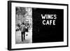 Wing's Cafe-Sharon Wish-Framed Photographic Print