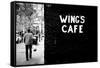 Wing's Cafe-Sharon Wish-Framed Stretched Canvas