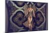 Winged Female Figure, Decoration in Los Angeles Theatre, 1931, Los Angeles, California, USA-null-Mounted Giclee Print