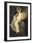 Winged Figure Seated Upon a Rock, 1900-Abbott Handerson Thayer-Framed Giclee Print