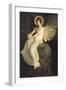 Winged Figure Seated Upon a Rock, 1900-Abbott Handerson Thayer-Framed Giclee Print