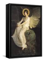 Winged Figure Seated Upon a Rock, 1900-Abbott Handerson Thayer-Framed Stretched Canvas