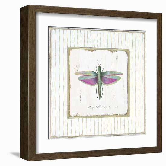 Winged Grasshopper-Jan Cooley-Framed Art Print