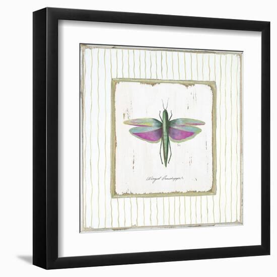 Winged Grasshopper-Jan Cooley-Framed Art Print