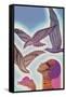 Winged Guests-Frank Mcintosh-Framed Stretched Canvas