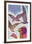 Winged Guests-Frank Mcintosh-Framed Art Print