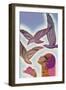 Winged Guests-Frank Mcintosh-Framed Art Print