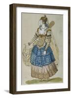 Winged Masquer-Inigo Jones-Framed Giclee Print