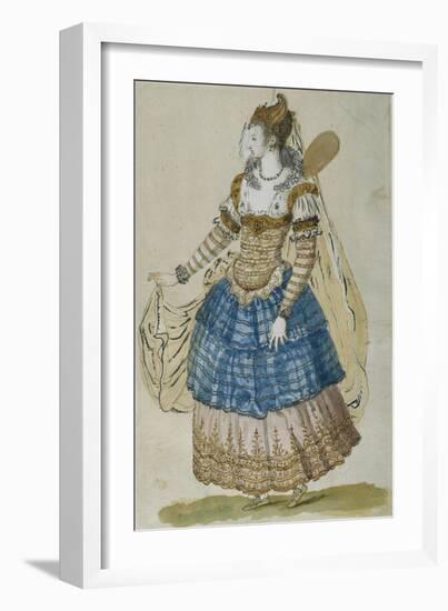 Winged Masquer-Inigo Jones-Framed Giclee Print