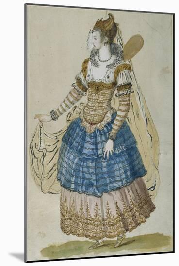 Winged Masquer-Inigo Jones-Mounted Giclee Print