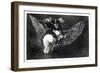 Winged Nonsense, 1819-1823-Francisco de Goya-Framed Giclee Print