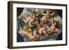 Winged Putti with Garlands-Paris Bordone-Framed Giclee Print