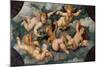 Winged Putti with Garlands-Paris Bordone-Mounted Giclee Print