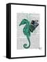 Winged Seahorse-Fab Funky-Framed Stretched Canvas