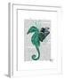 Winged Seahorse-Fab Funky-Framed Art Print