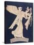 Winged Victory, Reproduction of Painting from Greek Vase, 5th Century BC-null-Stretched Canvas