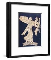 Winged Victory, Reproduction of Painting from Greek Vase, 5th Century BC-null-Framed Giclee Print