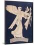 Winged Victory, Reproduction of Painting from Greek Vase, 5th Century BC-null-Mounted Giclee Print