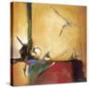 Winged Victory-Noah Li-Leger-Stretched Canvas