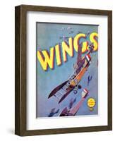 Wings, 1927-null-Framed Art Print