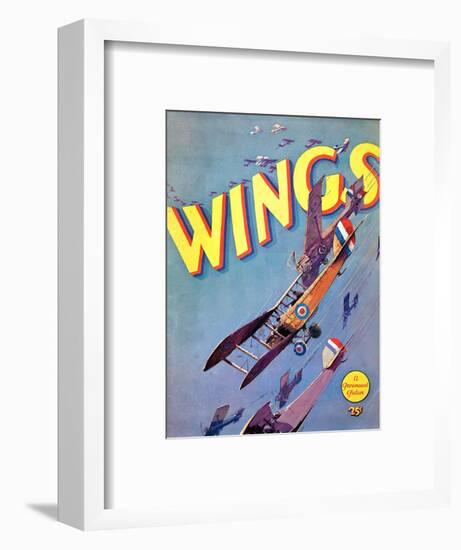 Wings, 1927-null-Framed Art Print