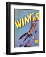 Wings, 1927-null-Framed Art Print