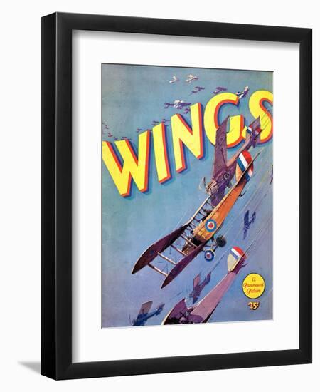 Wings, 1927-null-Framed Art Print