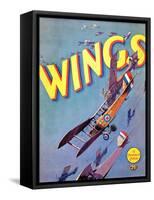 Wings, 1927-null-Framed Stretched Canvas