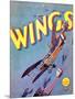 Wings, 1927-null-Mounted Art Print