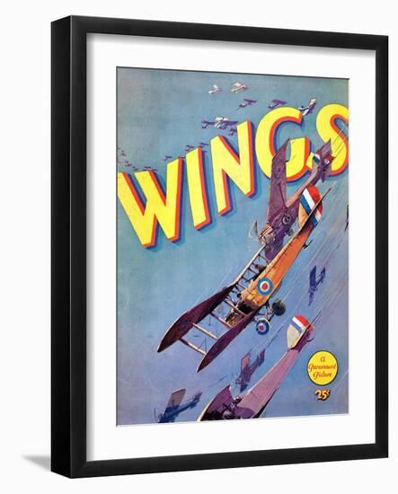 Wings, 1927-null-Framed Art Print