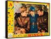 WINGS, Buddy Rogers, Clara Bow, Richard Arlen, 1927-null-Framed Stretched Canvas