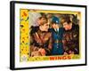 WINGS, Buddy Rogers, Clara Bow, Richard Arlen, 1927-null-Framed Art Print