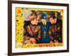 WINGS, Buddy Rogers, Clara Bow, Richard Arlen, 1927-null-Framed Art Print