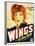 Wings, Clara Bow, 1927-null-Framed Art Print