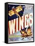 Wings Movie Poster-null-Framed Stretched Canvas