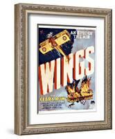 Wings Movie Poster-null-Framed Giclee Print