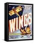 Wings Movie Poster-null-Framed Stretched Canvas