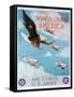Wings of America'- Us Air Corps Recruiting Poster, 1938-null-Framed Stretched Canvas