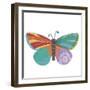 Wings Of Grace butterfly icon 1-Holli Conger-Framed Giclee Print