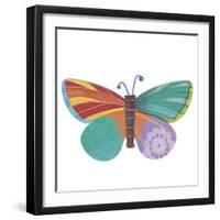 Wings Of Grace butterfly icon 1-Holli Conger-Framed Giclee Print