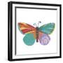 Wings Of Grace butterfly icon 1-Holli Conger-Framed Giclee Print