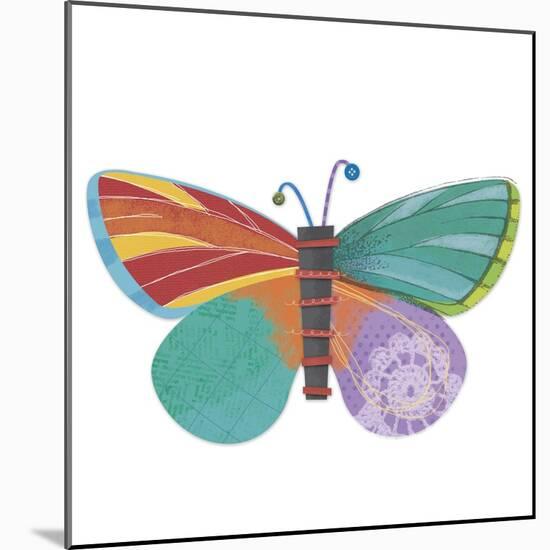 Wings Of Grace butterfly icon 1-Holli Conger-Mounted Giclee Print