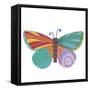 Wings Of Grace butterfly icon 1-Holli Conger-Framed Stretched Canvas