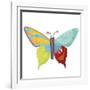 Wings Of Grace butterfly icon 2-Holli Conger-Framed Giclee Print