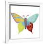 Wings Of Grace butterfly icon 2-Holli Conger-Framed Giclee Print